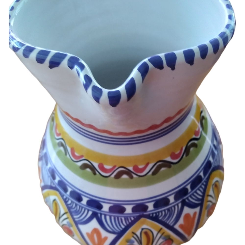 Ceramica De La Cal Sangria Pitcher - Picture 7 of 10